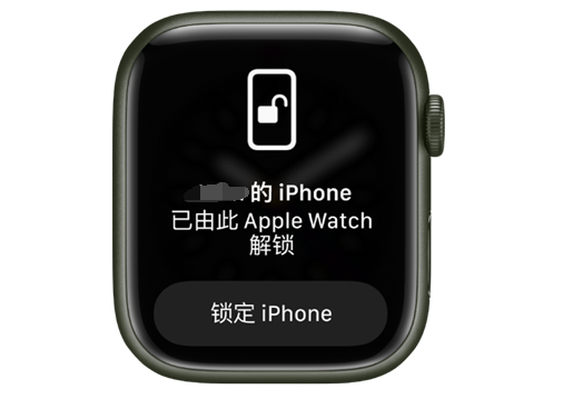 博鳌镇苹果手机维修分享用 AppleWatch 解锁配备面容 ID 的 iPhone方法 