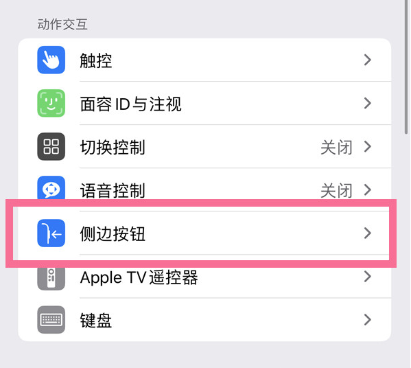 博鳌镇苹果14维修店分享iPhone14 Plus侧键双击下载功能关闭方法 